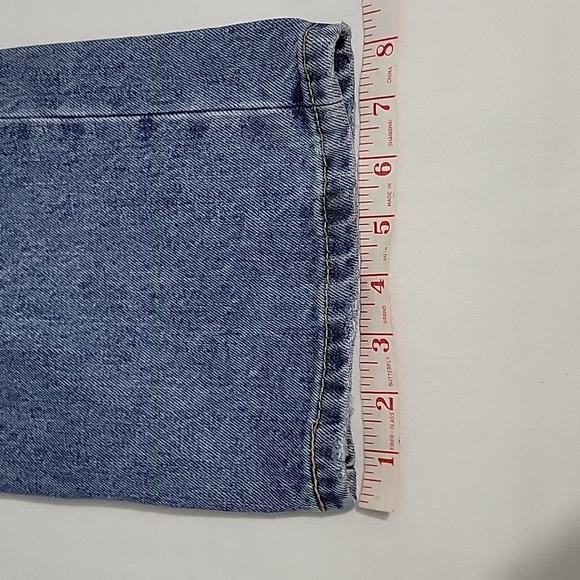 Vintage Men's Levi 514 Jeans | Distressed Blue Stone Washed| Size 34 W 32 L - Picture 6 of 12